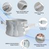 imageNEENCA Back Brace for Lower Back Pain Relief with Bionic Support System Adjustable Lumbar Support Belt for Men ampamp Women with Lumbar Pad Soft Breathable Mesh for Herniated Disc Sciatica ScoliosisGraySingle