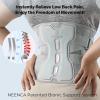 imageNEENCA Back Brace for Lower Back Pain Relief with Bionic Support System Adjustable Lumbar Support Belt for Men ampamp Women with Lumbar Pad Soft Breathable Mesh for Herniated Disc Sciatica ScoliosisGraySingle
