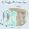 imageNEENCA Back Brace for Lower Back Pain Relief with Bionic Support System Adjustable Lumbar Support Belt for Men ampamp Women with Lumbar Pad Soft Breathable Mesh for Herniated Disc Sciatica ScoliosisSkinSingle