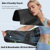imageNEENCA Back Brace for Lower Back Pain Relief with Bionic Support System Lumbar Support Belt for WomenampampMen with Lumbar Pad Breathable 3D Knit Fabric for Herniated Disc Sciatica Scoliosis BlackBlackSingle