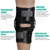 imageNEENCA Hinged Knee Brace Knee Immobilizer with Locking Dials ampamp Side Stabilizers Medical ROM Knee Brace for Knee Pain Arthritis ACL PCL MCLMeniscus Tear InjuriesPost OP Prevent Hyperextension