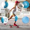 imageNEENCA Kids Knee Brace Sleeve Youth Knee Compression Sleeve for Children  Boys ampamp Girls Child Knee Support with Patella Gel Pad ampamp Side Stabilizers for Knee Pain Sports Outdoor  FSAHSA ApprovedBlue  Single
