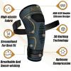 imageNEENCA Knee Braces for Knee Pain 2 Pack Knee Sleeves for Pain Relief Set Knee Compression Sleeves with Adjustable Straps for Best Fit for Sports Runner Meniscus Tear ACL Arthritis Joint Pain2 Pack  Copper
