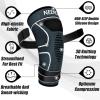 imageNEENCA Knee Braces for Knee Pain 2 Pack Knee Sleeves for Pain Relief Set Knee Compression Sleeves with Adjustable Straps for Best Fit for Sports Runner Meniscus Tear ACL Arthritis Joint Pain2 Pack  Gray