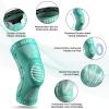 imageNEENCA Knee Braces for Knee Pain Relief Compression Knee Sleeves with Patella Gel Pad ampamp Side Stabilizers Knee Support for Weightlifting Running Workout Arthritis Meniscus Tear Men Women ACE53PeacockBlue