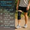 imageNEENCA Knee Sleeve  Knee Braces for Knee Pain Joint Pain Relief Swelling Inflammation Relief and Circulation Knee Support for Women and MenBlack