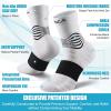 imageNEENCA Medical Compression Socks Ankle Compression Stockings for Injury Recovery ampamp Pain Relief Sports Protection 2030mmHgWhite
