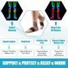 imageNEENCA Medical Compression Socks for Women ampamp Men Circulation Ankle Compression Stockings for Pain Relief Plantar Fasciitis Swelling Neuropathy Runner Nurses Travel Pregnancy Flying2030 mmHgCopper