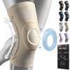 imageNEENCA Professional Knee Brace for Pain Relief Medical Knee Support with Patella Pad ampamp Side Stabilizers Compression Knee Sleeve for Meniscus Tear ACL Joint Pain Runner Workout  FSAHSA EligibleLight Beige