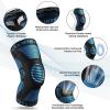 imageNEENCA Professional Knee Brace for Pain Relief Medical Knee Support with Patella Pad ampamp Side Stabilizers Compression Knee Sleeve for Meniscus Tear ACL Joint Pain Runner Workout  FSAHSA EligibleBlue