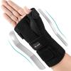 imageNEENCA Carpal Tunnel Wrist Brace with Thumb Support Medical Grade Night Support Thumb Spica Splint for Arthritis Tendonitis ampamp De Quervains XLXXLXXXL Right HandSML