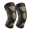imageNEENCA Copper Knee Brace for Women and Men Knee Compression Sleeve for Knee Pain Arthritis ACL Meniscus Tear Joint Pain Relief Knee Support for Running Working Out FitnessWeightliftingSingleHigh CopperPair