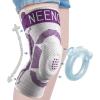 imageNEENCA Kids Knee Brace Sleeve Youth Knee Compression Sleeve for Children  Boys ampamp Girls Child Knee Support with Patella Gel Pad ampamp Side Stabilizers for Knee Pain Sports Outdoor  FSAHSA ApprovedPurple  Single