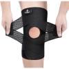 imageNEENCA Knee Brace for Knee Pain Compression Knee Support with Air Mesh Fabric Adjustable Knee Wrap with Side Stabilizers UltraSoft Bandage for Sports Running Meniscus Tear ACL Arthritis ReliefBlack