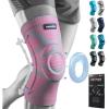 imageNEENCA Knee Brace for Knee Pain Relief Medical Knee Support with Patella Pad ampamp Side Stabilizers Compression Knee Sleeve for Meniscus Tear ACL Arthritis Joint Pain Runner Sport FSAHSA APPROVEDPink