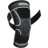 imageNEENCA Knee Braces for Knee Pain 2 Pack Knee Sleeves for Pain Relief Set Knee Compression Sleeves with Adjustable Straps for Best Fit for Sports Runner Meniscus Tear ACL Arthritis Joint Pain2 Pack  Gray