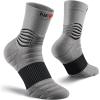 imageNEENCA Medical Compression Socks Ankle Compression Stockings for Injury Recovery ampamp Pain Relief Sports Protection 2030mmHgGray Black