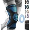 imageNEENCA Professional Knee Brace for Pain Relief Medical Knee Support with Patella Pad ampamp Side Stabilizers Compression Knee Sleeve for Meniscus Tear ACL Joint Pain Runner Workout  FSAHSA EligibleBlue