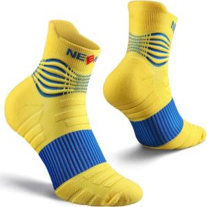 imageNEENCA Medical Compression Socks for Women ampamp Men Circulation Ankle Compression Stockings for Pain Relief Plantar Fasciitis Swelling Neuropathy Runner Nurses Travel Pregnancy Flying2030 mmHgYellow