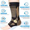 imageNEENCA Ankle Brace for Pain Relief 2 Pack Compression Ankle Sleeves Set Ankle Support Stabilizer for Achilles Tendonitis Plantar Fasciitis Joint Pain Swelling Arthritis Sport  FSAHSA ApprovedHigh Copper