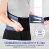 imageNEENCA Back Support Brace Adjustable Lumbar Support for Pain Relief of BackLumbarWaist Waist Wrap with Spring Stabilizers for Injury Herniated DiscSciatica Scoliosis and more  FSAHSA APPROVEDNavy BlueBlack
