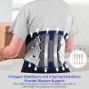 imageNEENCA Back Support Brace Adjustable Lumbar Support for Pain Relief of BackLumbarWaist Waist Wrap with Spring Stabilizers for Injury Herniated DiscSciatica Scoliosis and more  FSAHSA APPROVEDMulticolor