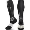 imageNEENCA Compression Socks Medical Athletic Socks for Injury Recovery ampamp Pain Relief Sports Protection  1 PairBlack White