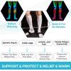 imageNEENCA Compression Socks Medical Athletic Socks for Injury Recovery ampamp Pain Relief Sports Protection  1 PairWhite