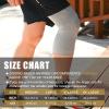 imageNEENCA Ultrathin Knee Sleeve for Knee Pain Lightest Knee Compression Sleeve with Graphene Ions Infused Fabric for Pain Relief Swelling Arthritis Poor Circulation Running Sport FSAHSA ApprovedGray  Single