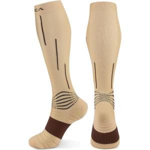 imageNEENCA Compression Socks Medical Athletic Socks for Injury Recovery ampamp Pain Relief Sports Protection  1 PairCopper
