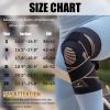 imageNEENCA Copper Knee Brace with Straps for WomenMen Knee Compression Sleeve for Knee Pain Arthritis ACL Meniscus Tear Joint Pain Relief Knee Support for Running Workout Weightlifting  SingleHigh CopperSingle