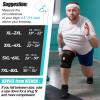 imageNEENCA Plus Size Knee Brace for Knee Pain Adjustable Knee Support with Side Stabilizers ampamp Patella Gel Pad Neoprene Brace for Meniscus Tear Arthritis Joint Pain Relief ACL PCL Sports Plus Size