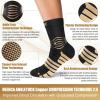 imageNEENCA Professional Copper Compression Socks Medical Ankle Support Socks for Injuries Recovery ampamp Pain Relief Women ampamp Men Circulation Swelling Runner Travel Pregnancy Flying1 Pair 2030 mmHgHigh Copper