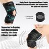 imageNEENCA Knee Brace for Women amp Men Compression Knee Support with XStraps Design  ACL MCL PCL Meniscus Tear amp Arthritis Pain Relief  Stabilizing Joint with Side Stabilizers amp Patella Gel PadsBlackSingle