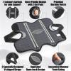 imageNEENCA Knee Brace for Women amp Men Compression Knee Support with XStraps Design  ACL MCL PCL Meniscus Tear amp Arthritis Pain Relief  Stabilizing Joint with Side Stabilizers amp Patella Gel PadsBlackSingle