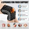 imageNEENCA Knee Brace for Women amp Men Compression Knee Support with XStraps Design  ACL MCL PCL Meniscus Tear amp Arthritis Pain Relief  Stabilizing Joint with Side Stabilizers amp Patella Gel PadsBlackSingle