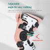 imageNYCDA OA Unloader Knee Brace Adjustable Hinged Knee Brace for Bone on Bone Arthritis Pain Medial or Lateral Compartment Valgus Unloading Arthritic Cartilage Repair After Surgery Orthosis LeftLeft